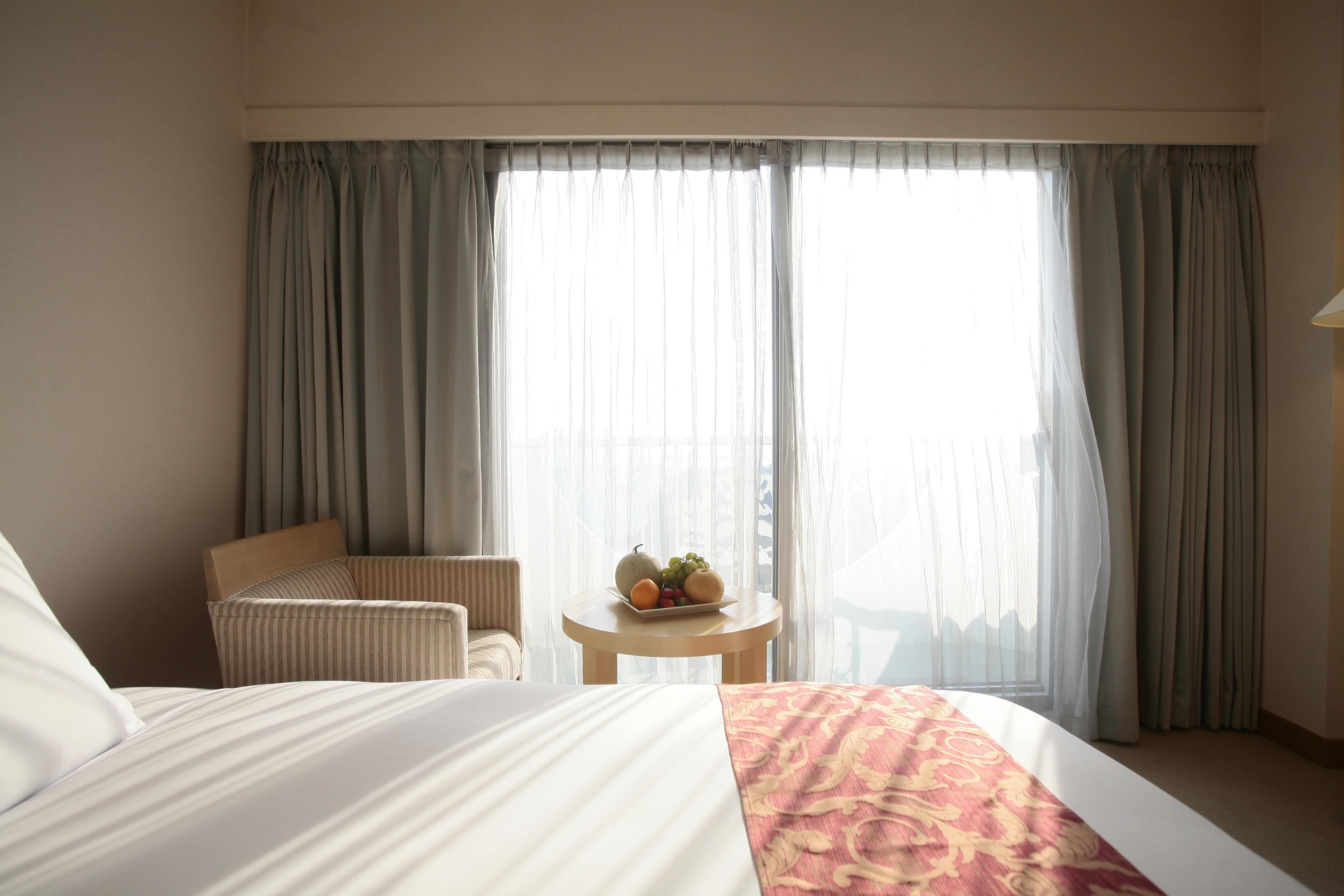 Seogwipo KAL Hotel Esterno foto A bedroom at the hotel
